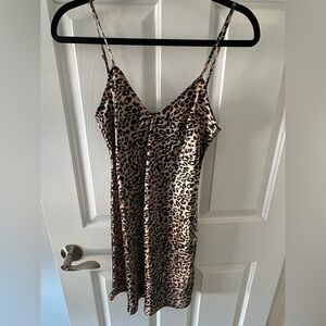 French Connection Animal Print Mini Dress